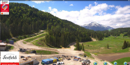 Imagen de vista previa de la cámara web Seefeld in Tirol - Schanze 2